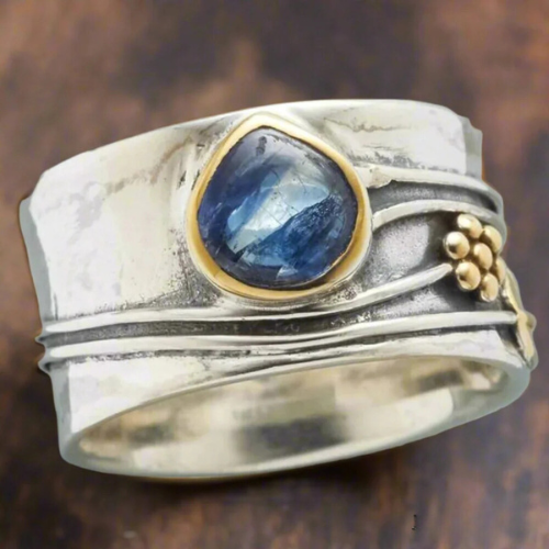 Manuela - Anillo de Meditación Bohemio de Edelstein