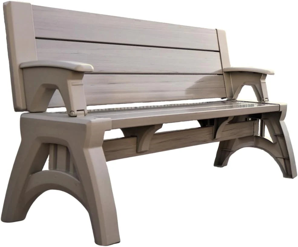 2-in-1 Bench that Converts Into a Table