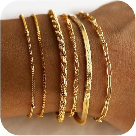 Isabella – SET de pulseras | ORO