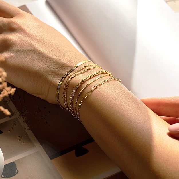 Isabella – SET de pulseras | ORO