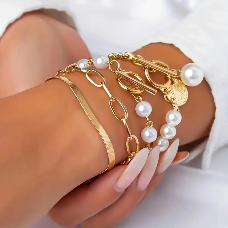 Chic – SET de pulseras | ORO