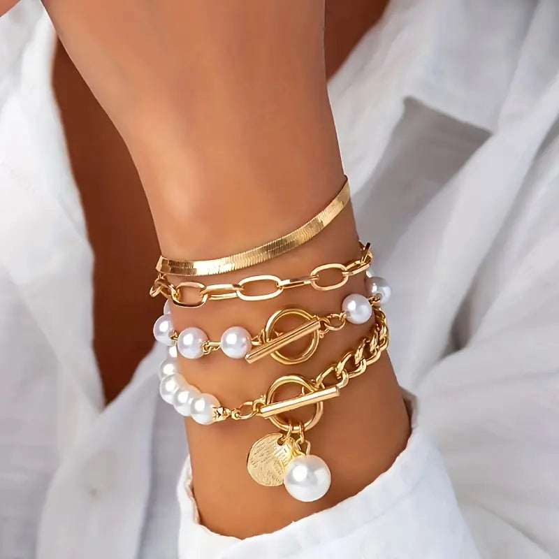 Chic – SET de pulseras | ORO
