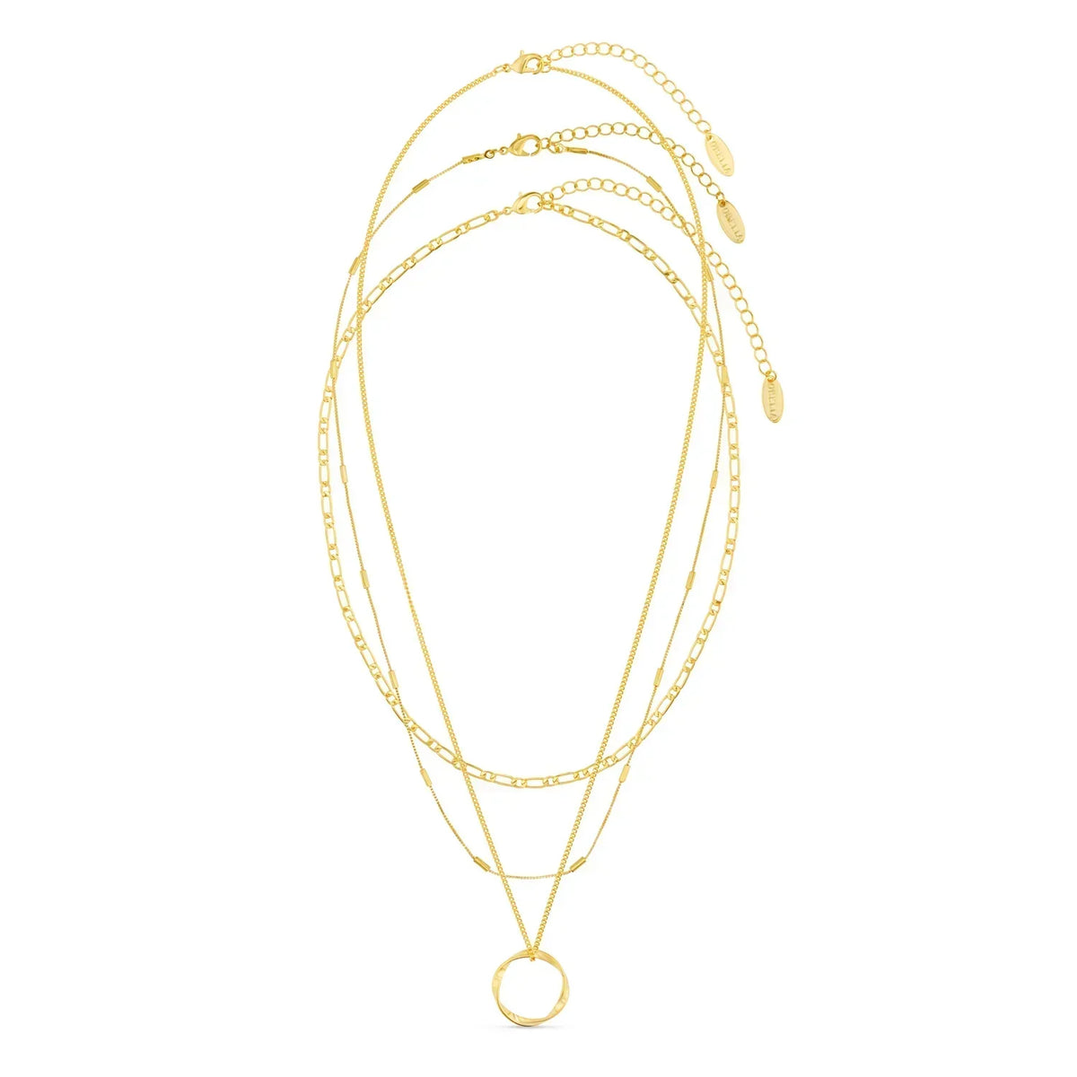 Open – SET de collares minimalistas | ORO