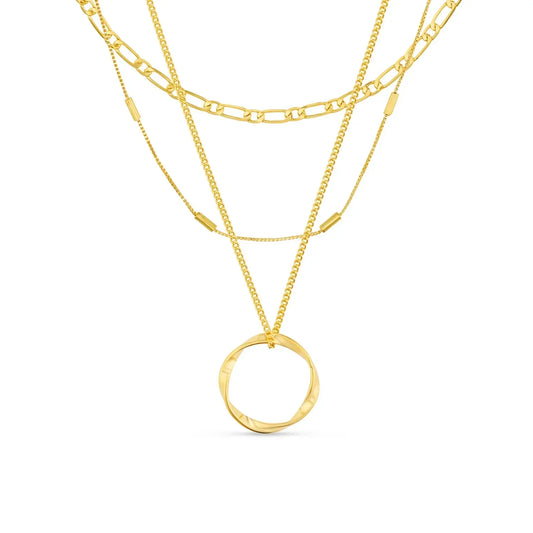 Open – SET de collares minimalistas | ORO