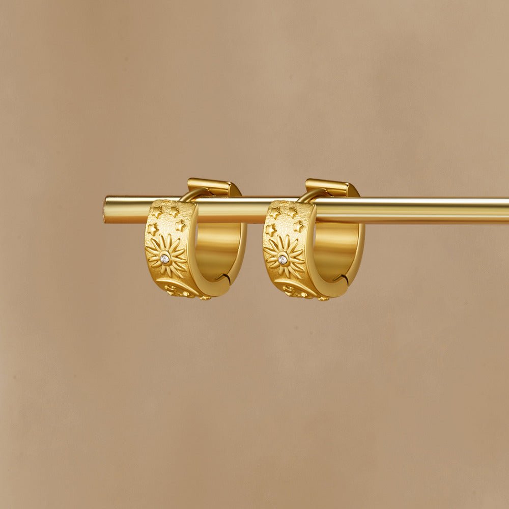 Aros Celestial Dorados