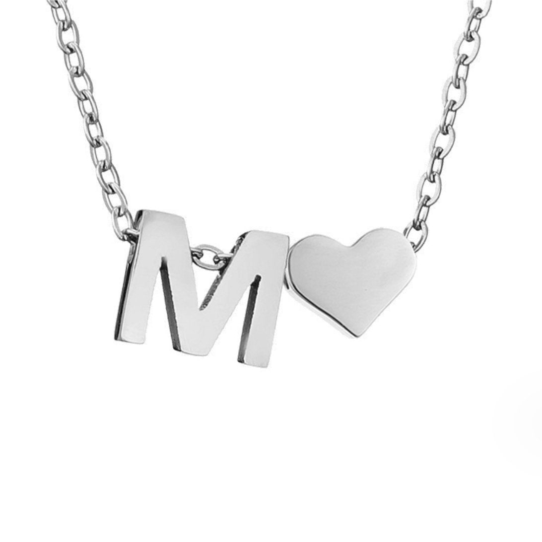 Amor Eterno & Collar de Plata con Carta