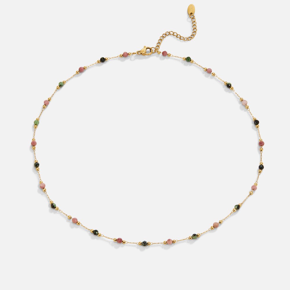 Collar Lulu Spring de Piedras con Cuentas