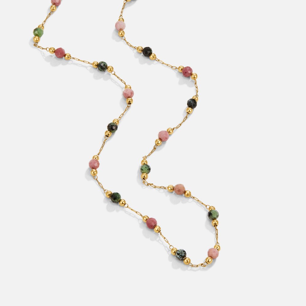 Collar Lulu Spring de Piedras con Cuentas