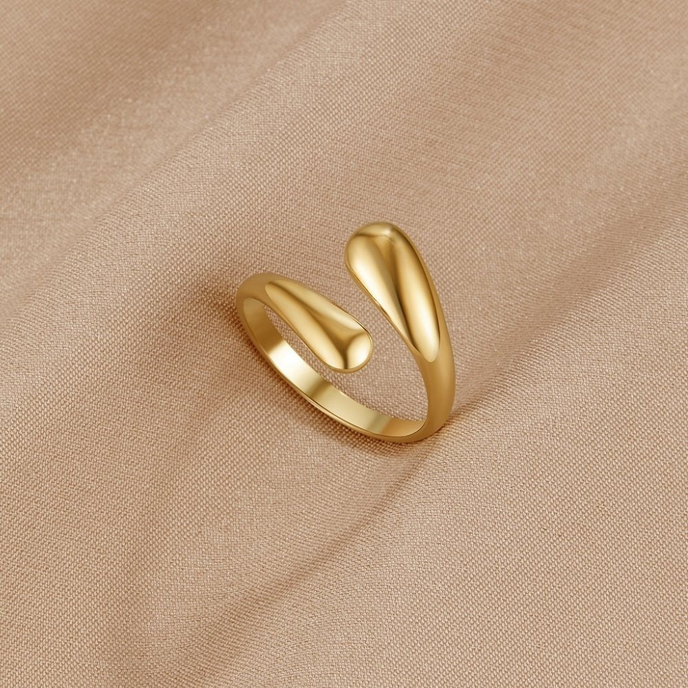 Anillo Sophia Dorado Envuelto
