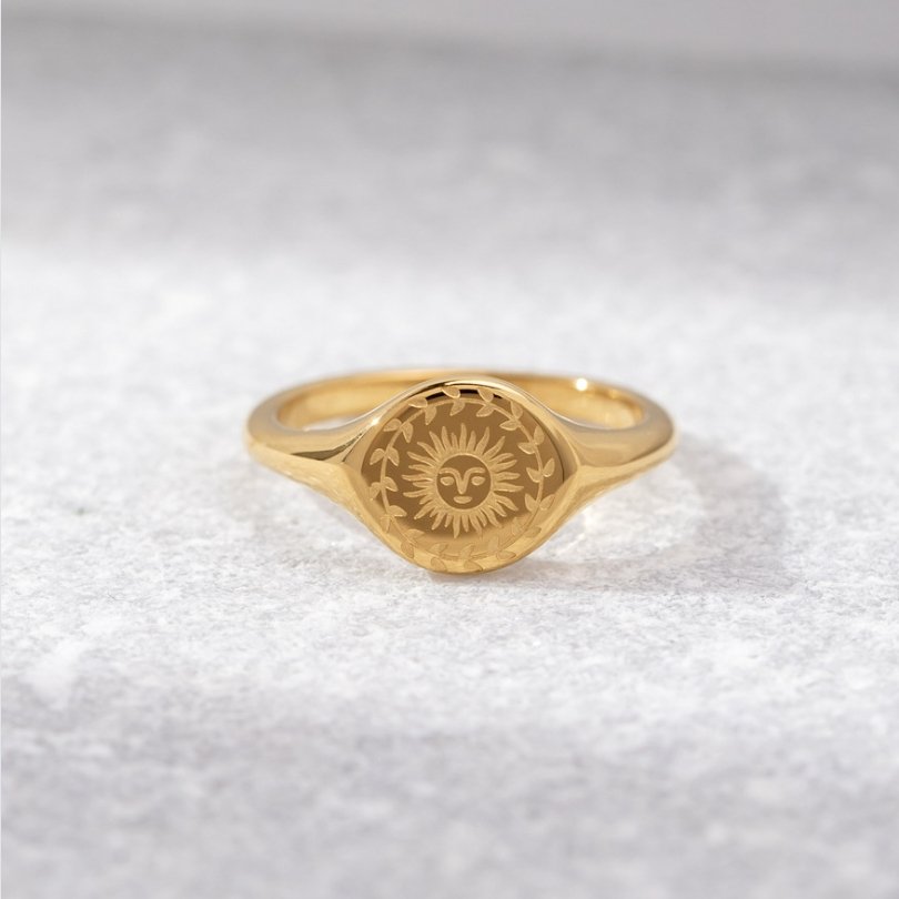 Anillo Summer Solstice de Oro