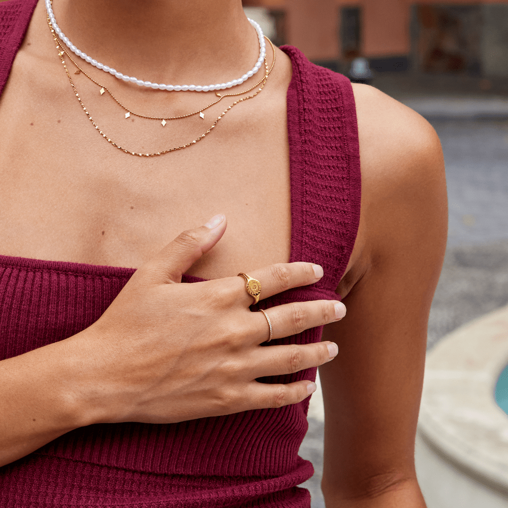 Anillo Summer Solstice de Oro