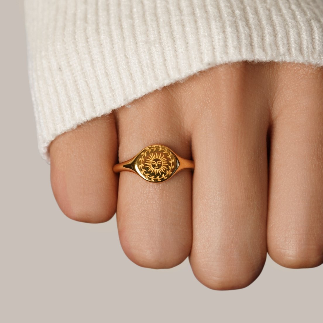 Anillo Summer Solstice de Oro