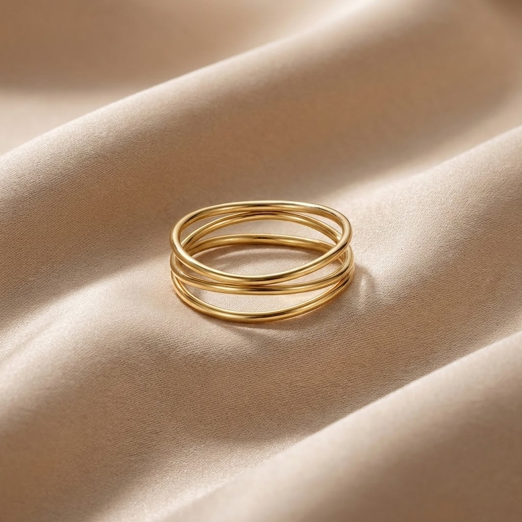 Anillo Infinito de Oro