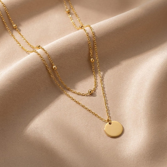 Collar de Discos en Capas
